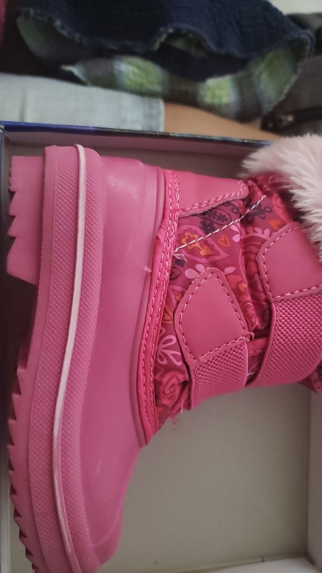 Hot Pink Winter Boots..