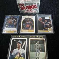 Rookie Cards And 1989 Fleer Box Set