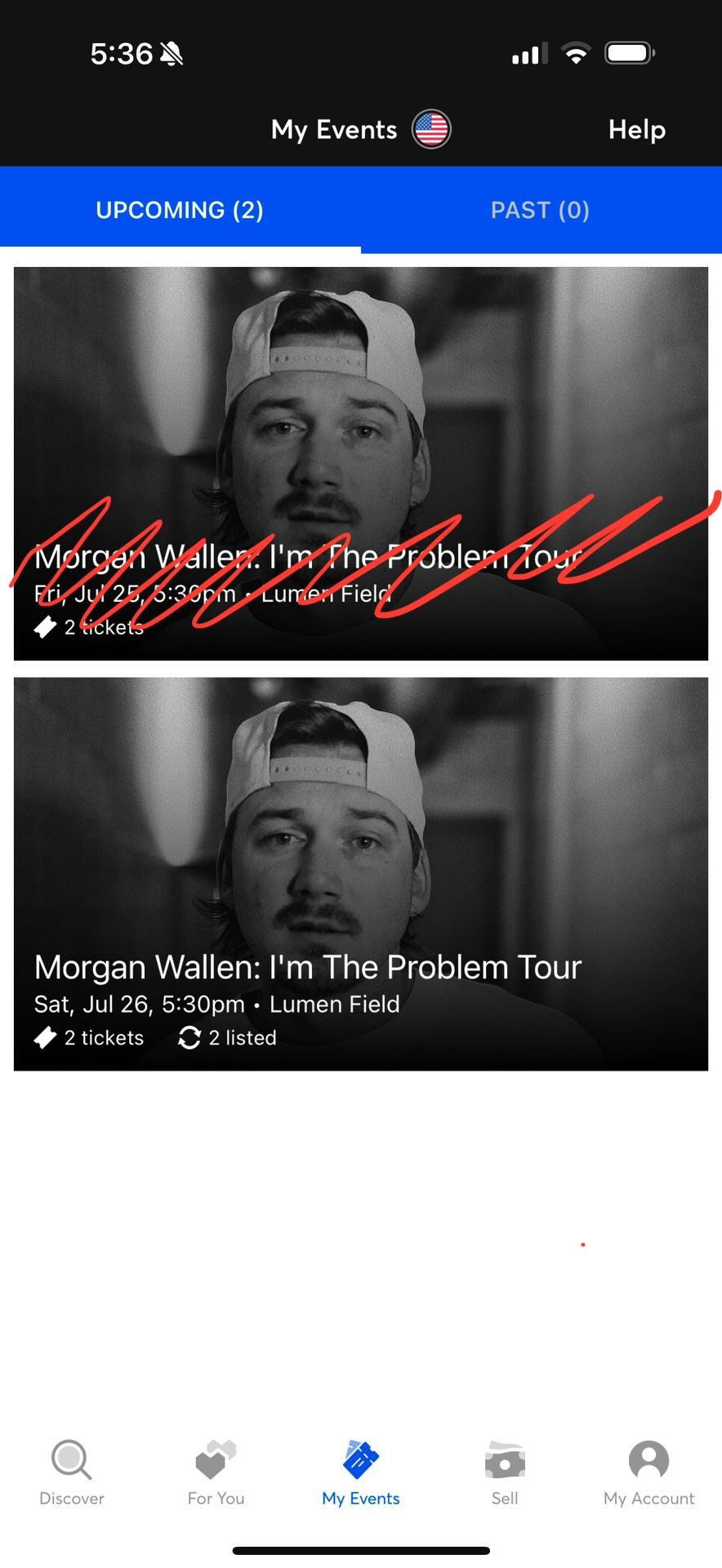 Morgan Wallen Floor Seat Tickets