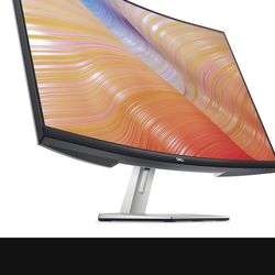 Dell 32" Curved Monitor with Box (Model: S3222HN)