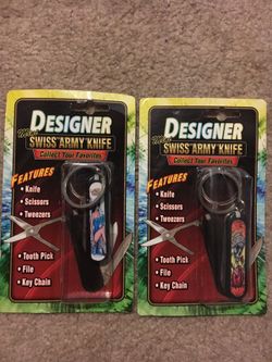 Designer Mini Swiss Army Knife