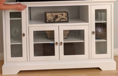 White TV Stand