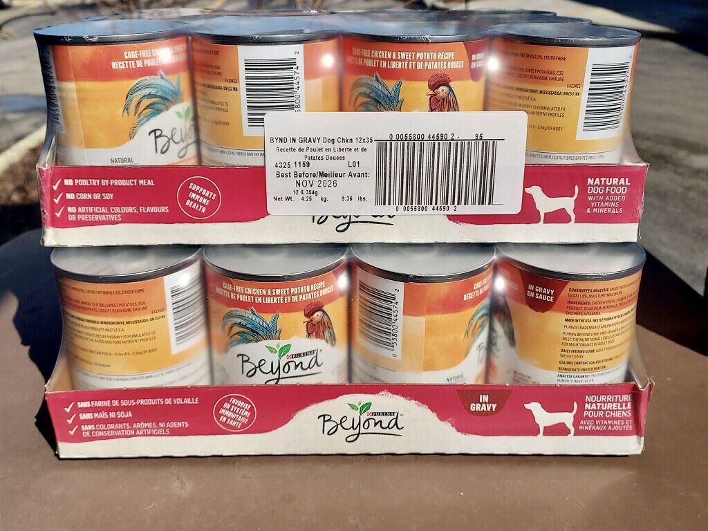Multiple Cases Purina Chicken and Sweet Potato Dog Food