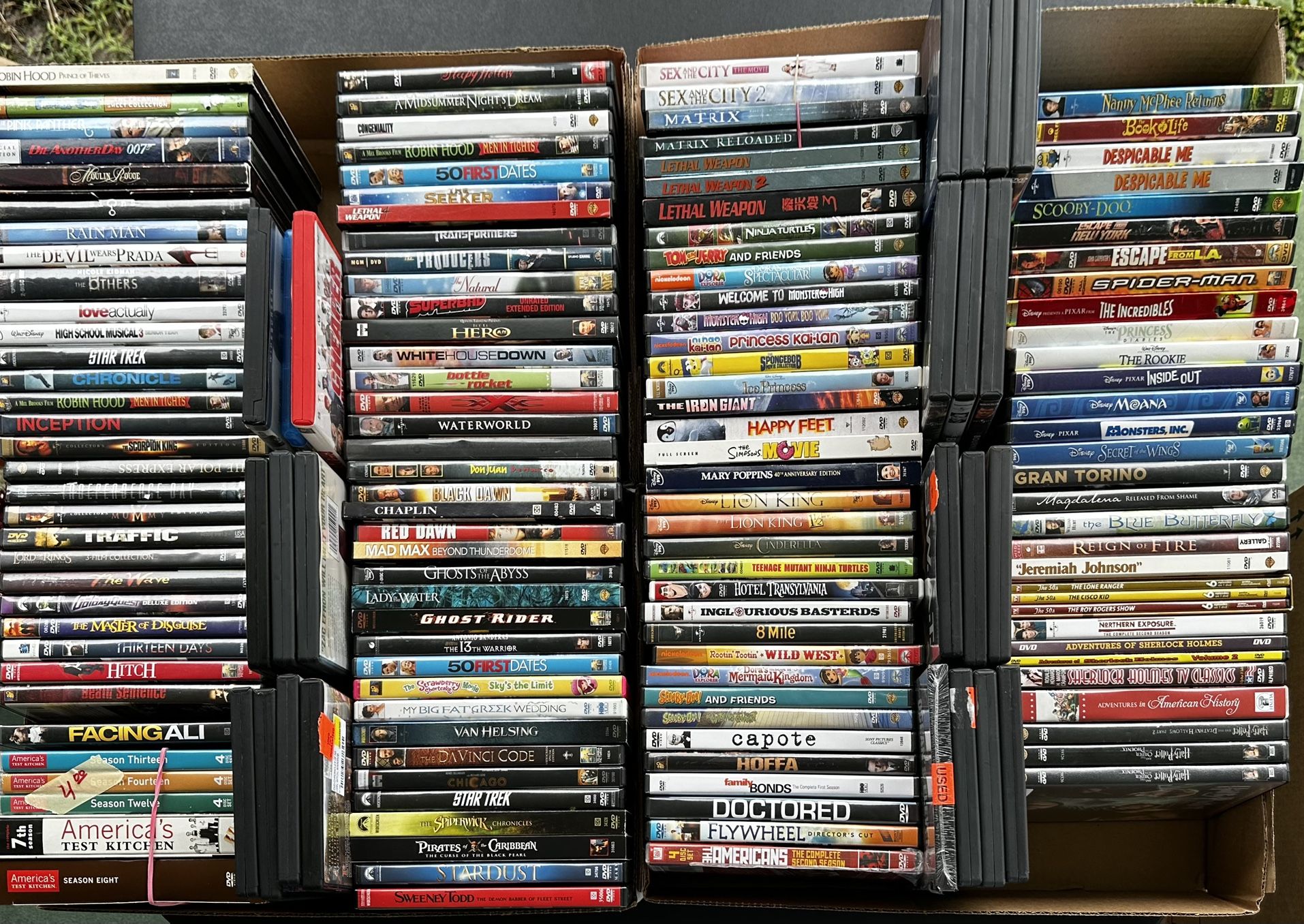 Large Assortment of  DVDs 