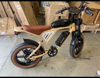 Assembled New JANSNO X70 E-Bike 750W Motor Dual 48V 34Ah Batteries Electric Bike 20" Fat Tires