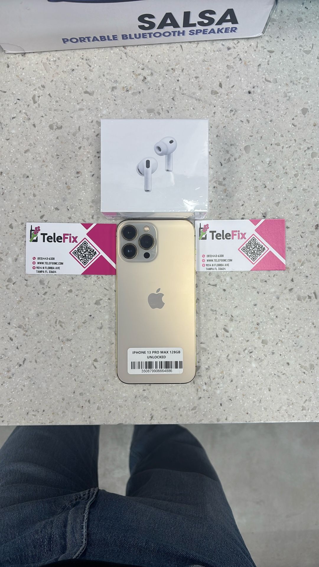 iPhone 13 Pro Max And Headphones