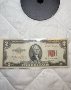 $2 note red seal