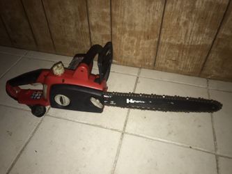 Homelite electric chainsaw