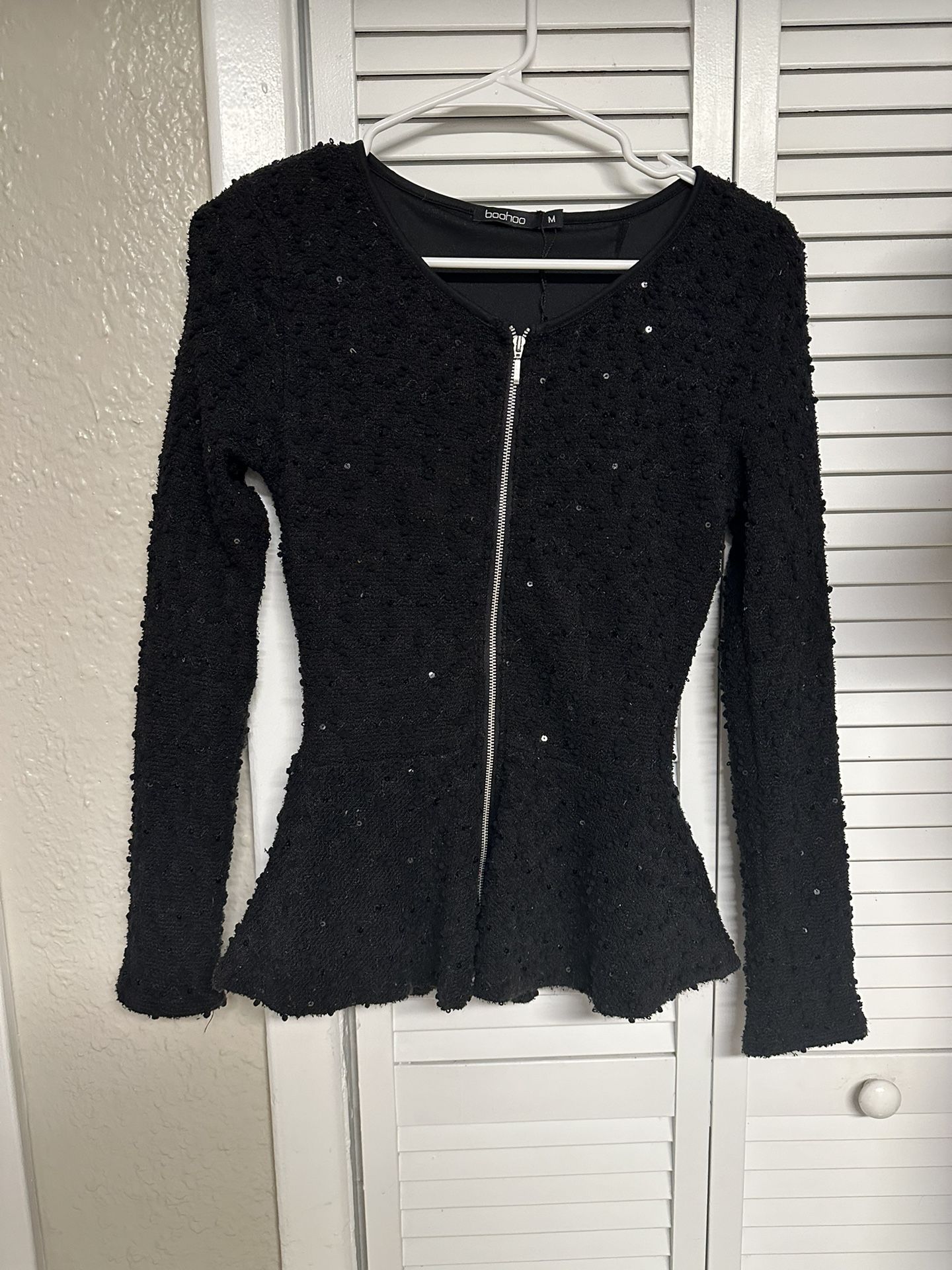Boohoo Zipped Jacket