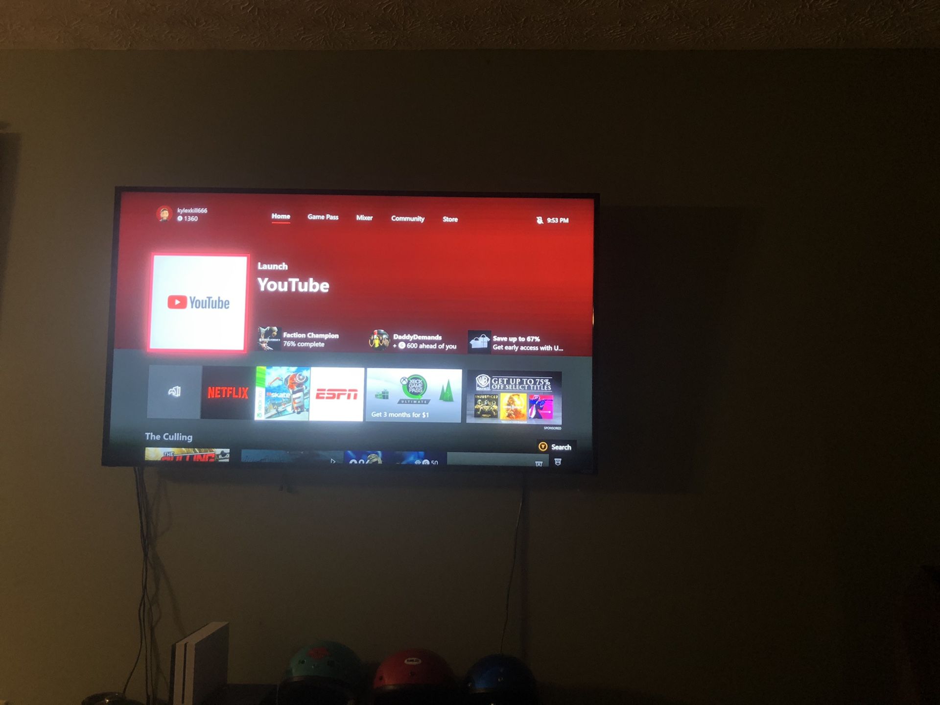 4K 65” tv vizio