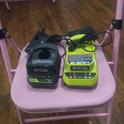 Ryobi chargers for18 Volt