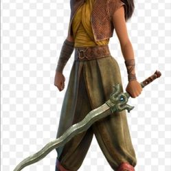 Disney Raya And The Last Dragon Girl's Halloween Costume Size 5/6 New