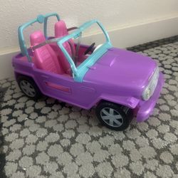 Barbie Jeep And Barbie Convertible Car