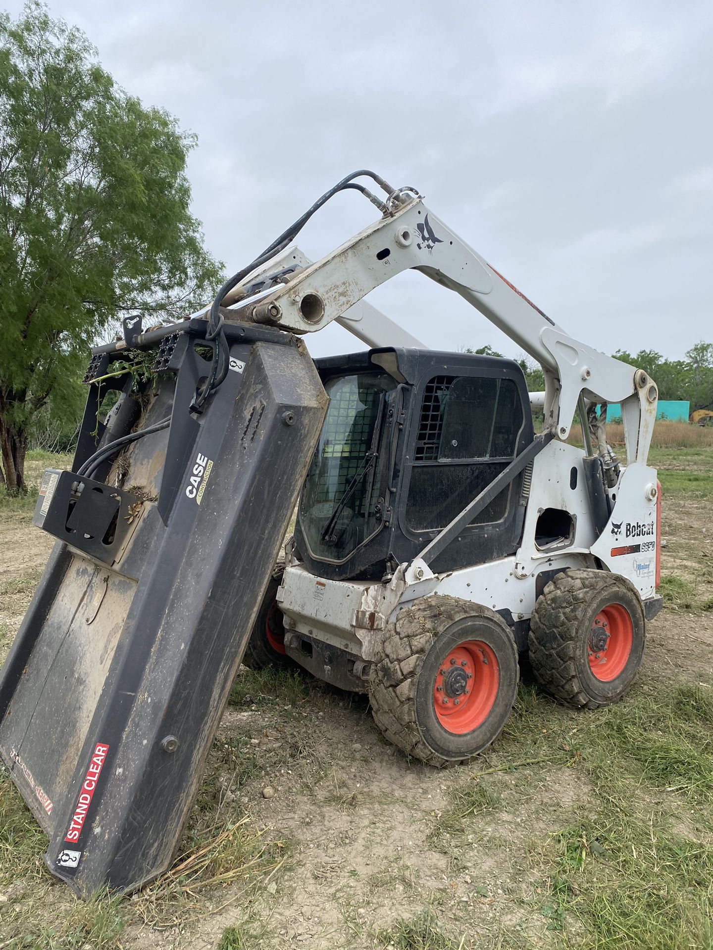 Bobcat Attachments  and a set of tracks like new Will Trade
