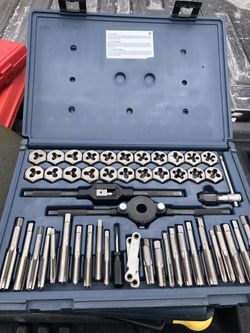 Craftsman 50 Piece Std & Metric Tap and Die Set 52381  