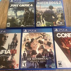 PS4 Games $5 Each 