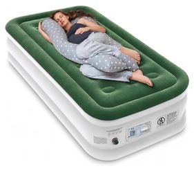 Twin Air Mattress with Built-In Pump