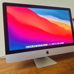 Apple iMac 27-inch Retina 5K intel Core i7 | 32GB RAM | 1TB SSD (1000GB SSD )  | AMD Radeon R9 M295X Graphics  Fresh Operating system  No Keyboard or 