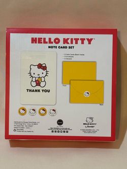 Hello Kitty Note Card Set