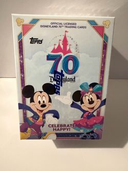 Topps Disneyland 70th Anniversary Factory Sealed  Box