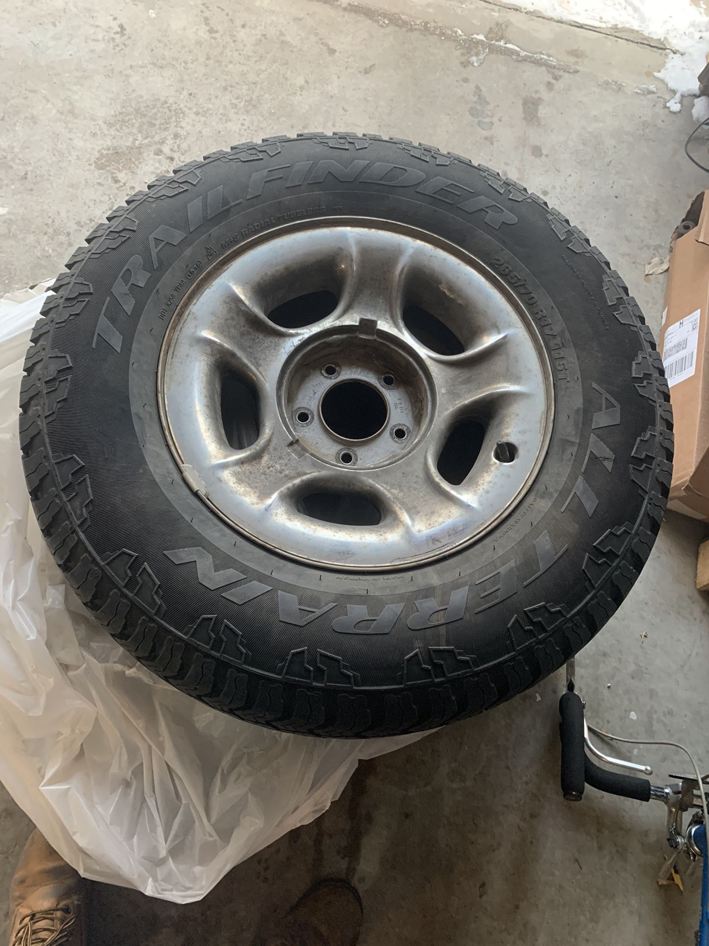 Trail finder all terrain tires