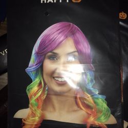 Rainbow Costume Wig