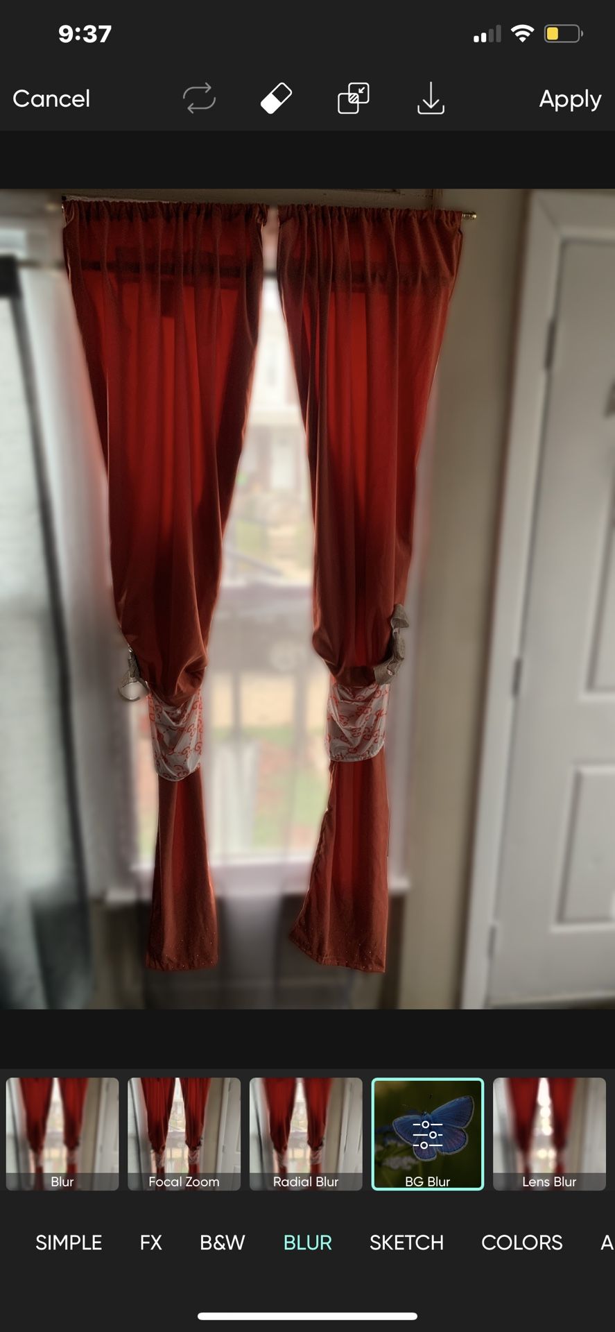 SDC Suede Curtains