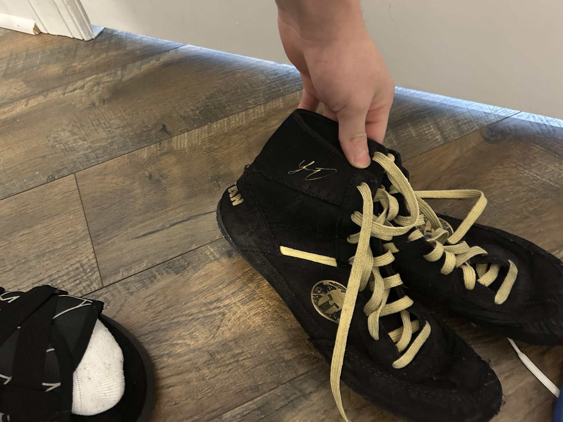 spartan yianni wrestling shoes