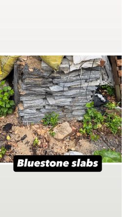 Bluestone slabs