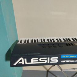 Roland Piano and Alesis Quadra Synth - 76 Key Master Keyboard
