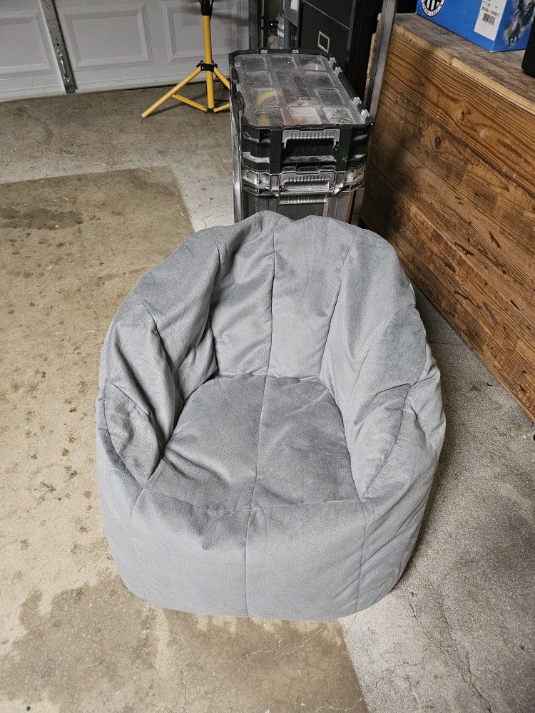 Child Grey Bean Bag