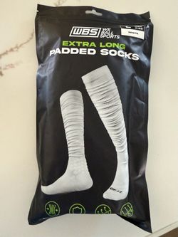 Football Long Scrunch Socks New!