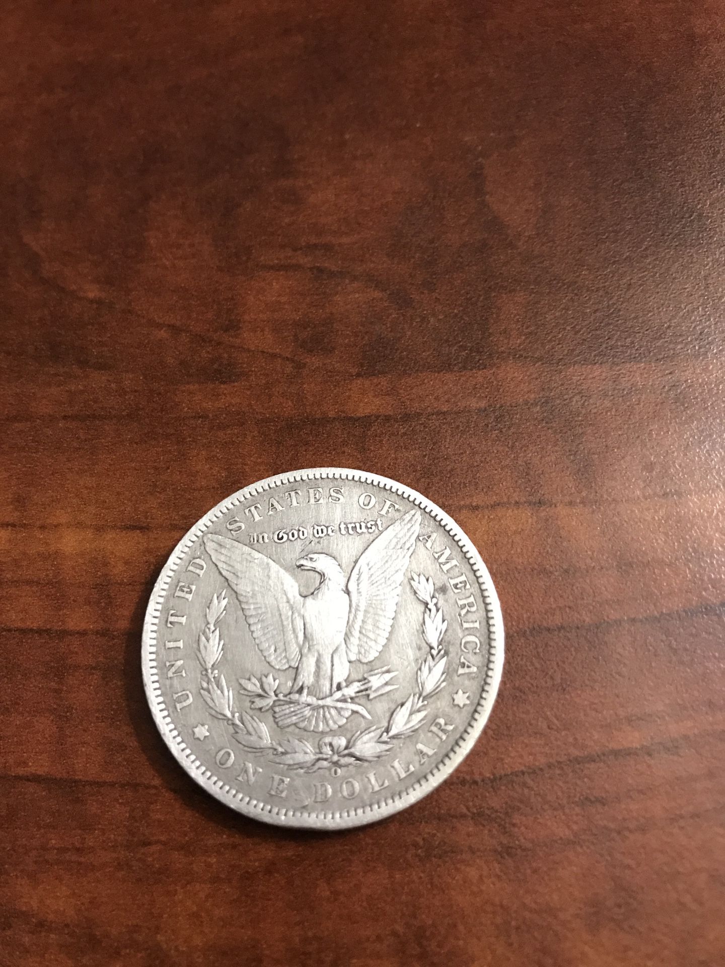 Rare Morgan Dollar  Coin From 1891 With An O At The Bottom 