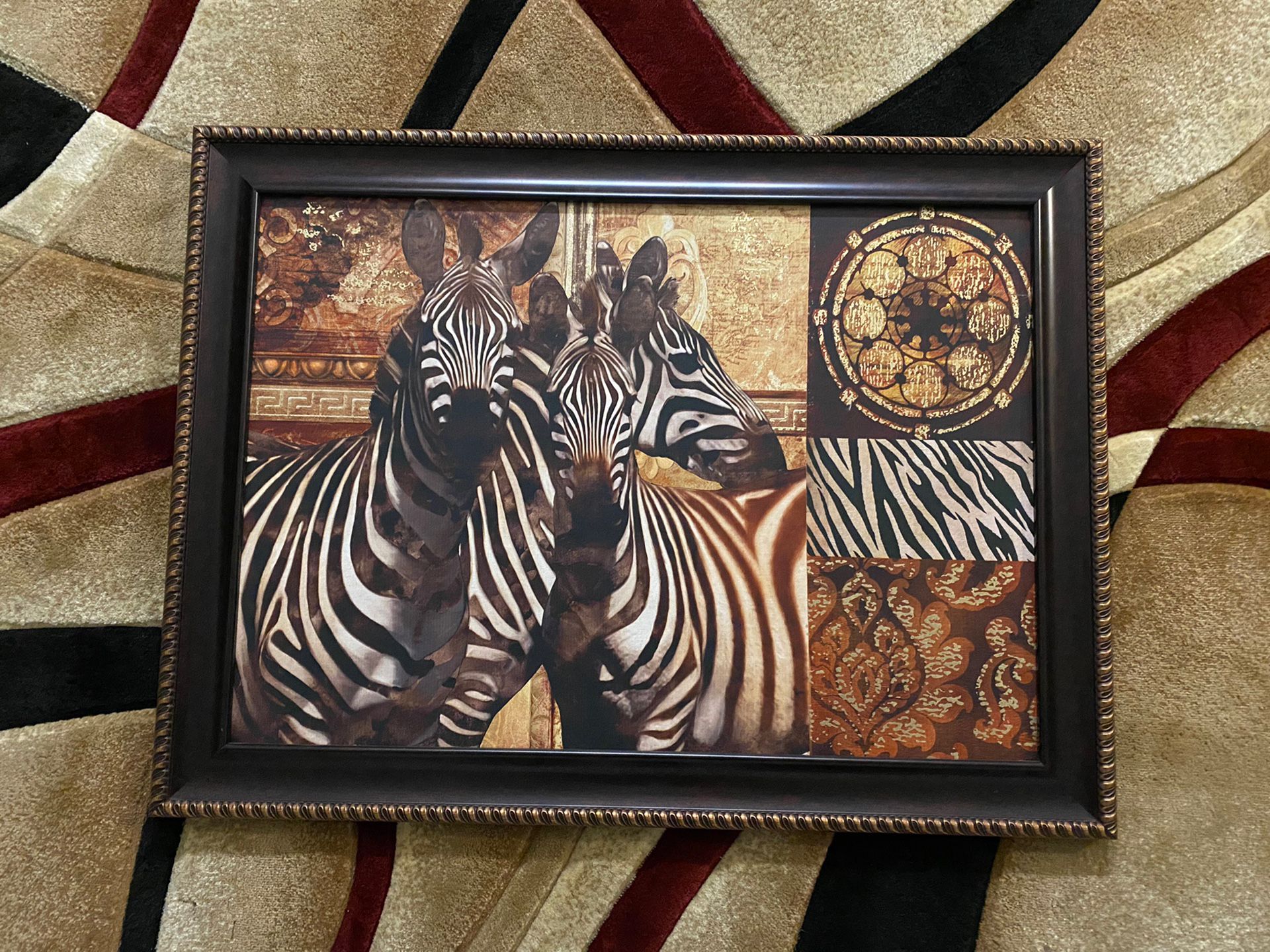 Zebra Wall Decor 