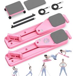 Pilates Board, 12 in 1 Mini Plilates Reformer Set