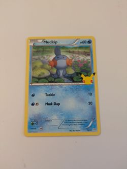Mudkip Pokemon Card McDonald's 25th Anniversary Celebration 19