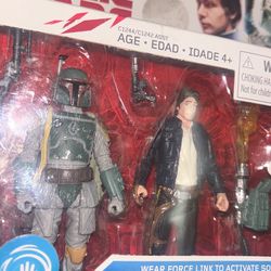 Star Wars Boba Fett/ Han Solo toy