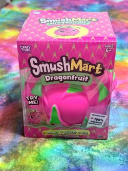 SmushMart Dragonfruit Squishy Toy by RMS Crazy Fun Dragon Fruit Squishy New in Box