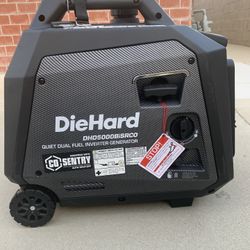5000 W Dual Fuel Quiet Generator 