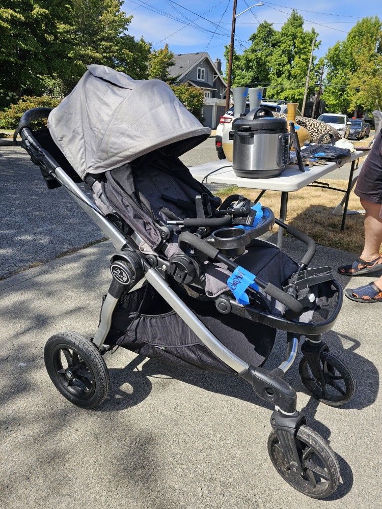 Baby Jogger + 2nd Seat & Snack Tray