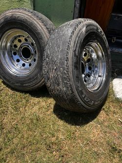 5 lug rims with tires