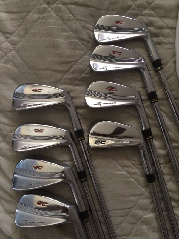 Royal Collection Japan Blade Golf Clubs Irons Set Used 450 final