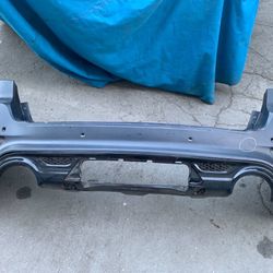2014-2015 JEEP GRAND CHEROKEE SRT-8 BARE REAR BUMPER COVER