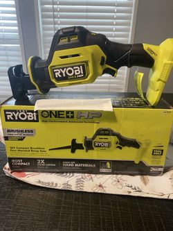 Ryobi One+ HP 18 V  Brushless Cordless Compact One-Handed Reciprocating Saw TOOL ONLY