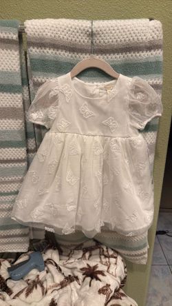 Girls Herringbone Dress with Bow Belt