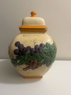 Beautiful Hand painted Vase  TS Provence