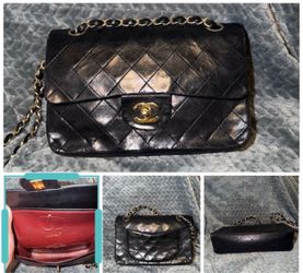 Chanel Classic Flap Bag Black Quilted Leather