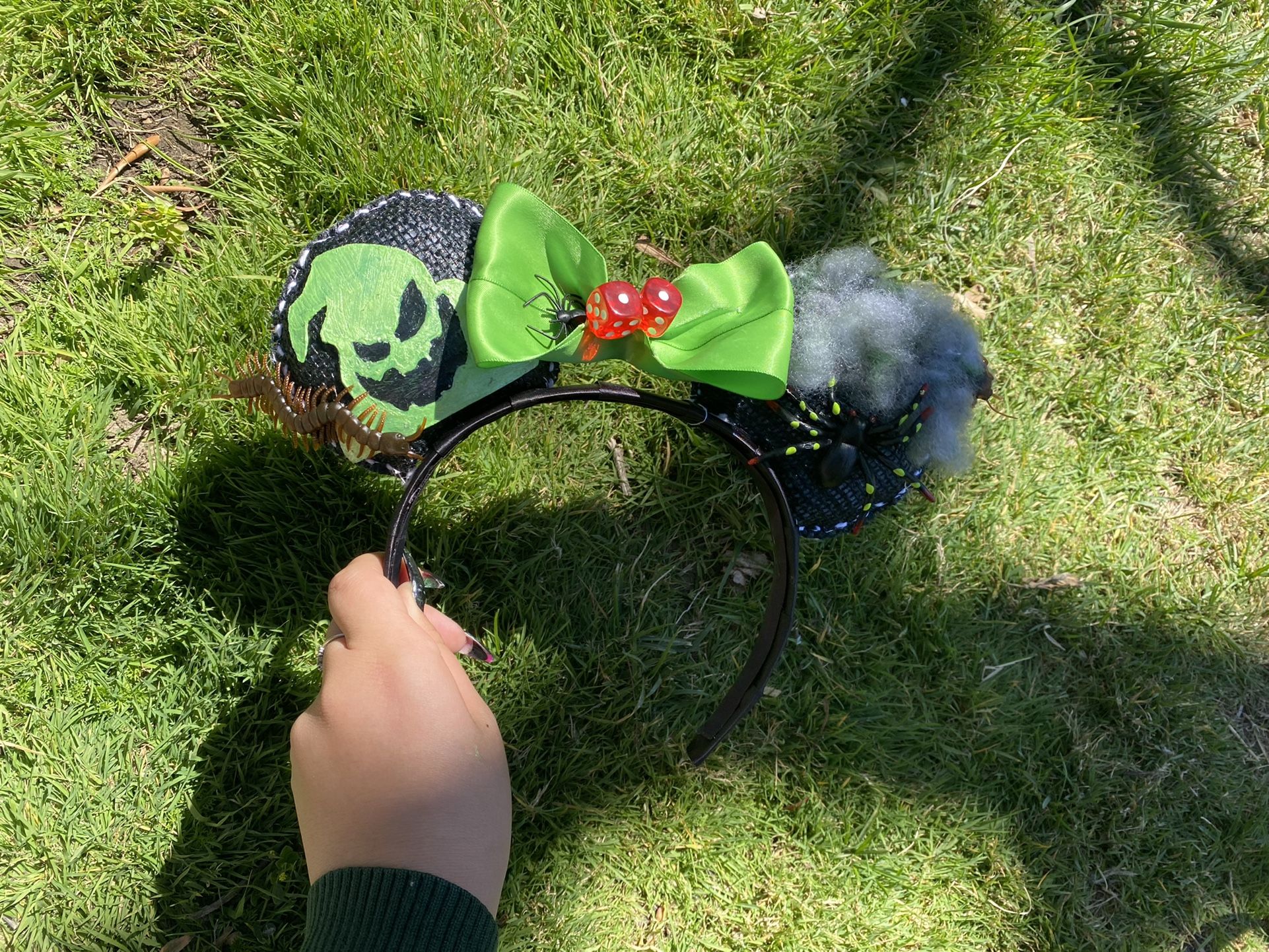 Oogie Boogie themed Disney Ears