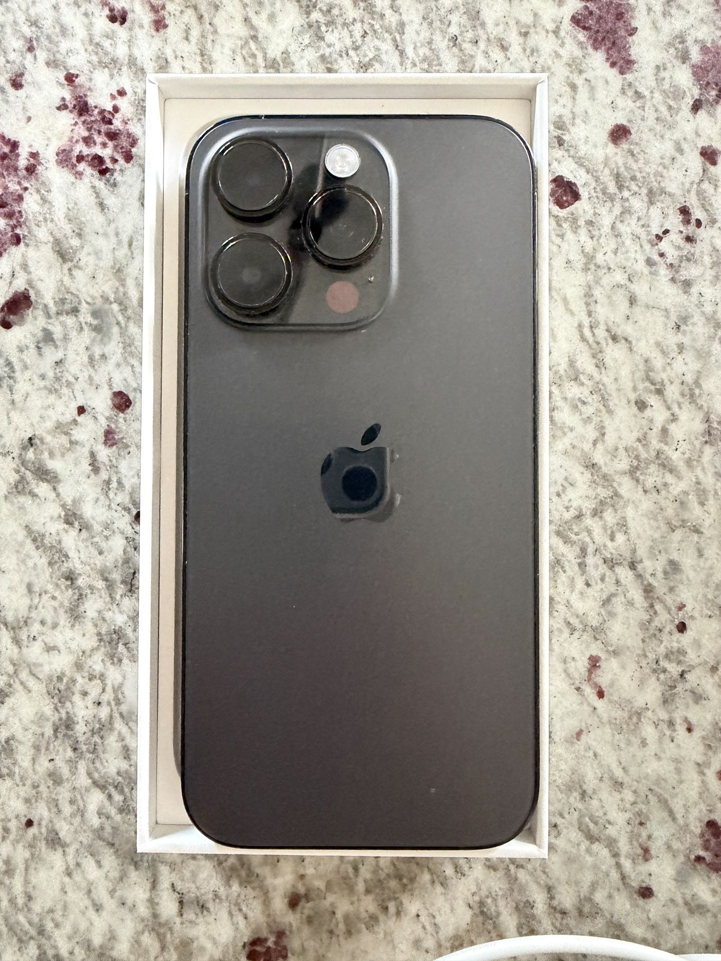 iPhone 14 Pro (Space Black) With Cable And More 