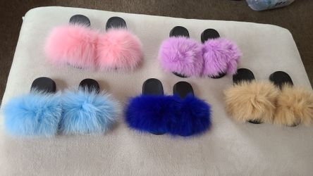 Toddler fur slides